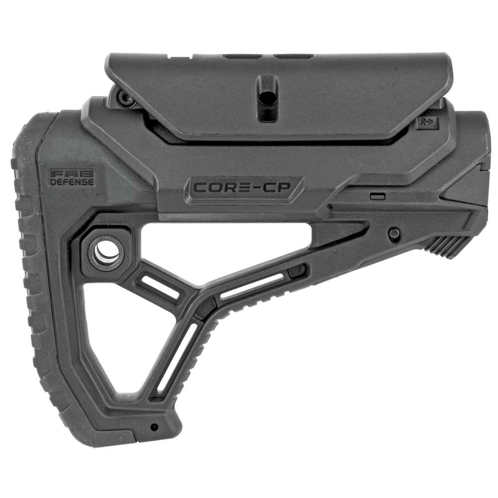 Fab Defense GL-CORE CP Buttstock w/ adj Cheek-Rest Mil-Spec and Com Tubes