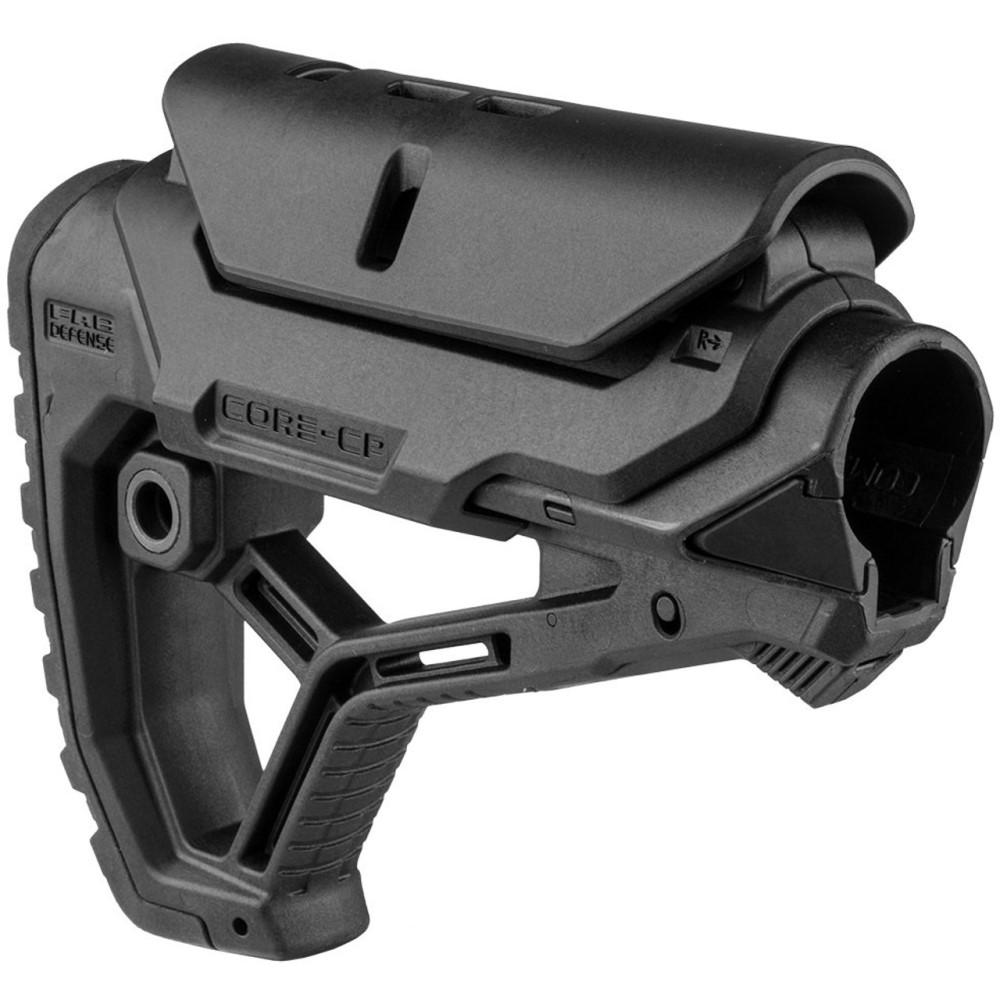 Fab Defense GL-CORE CP Buttstock w/ adj Cheek-Rest Mil/Com Tubes ODG