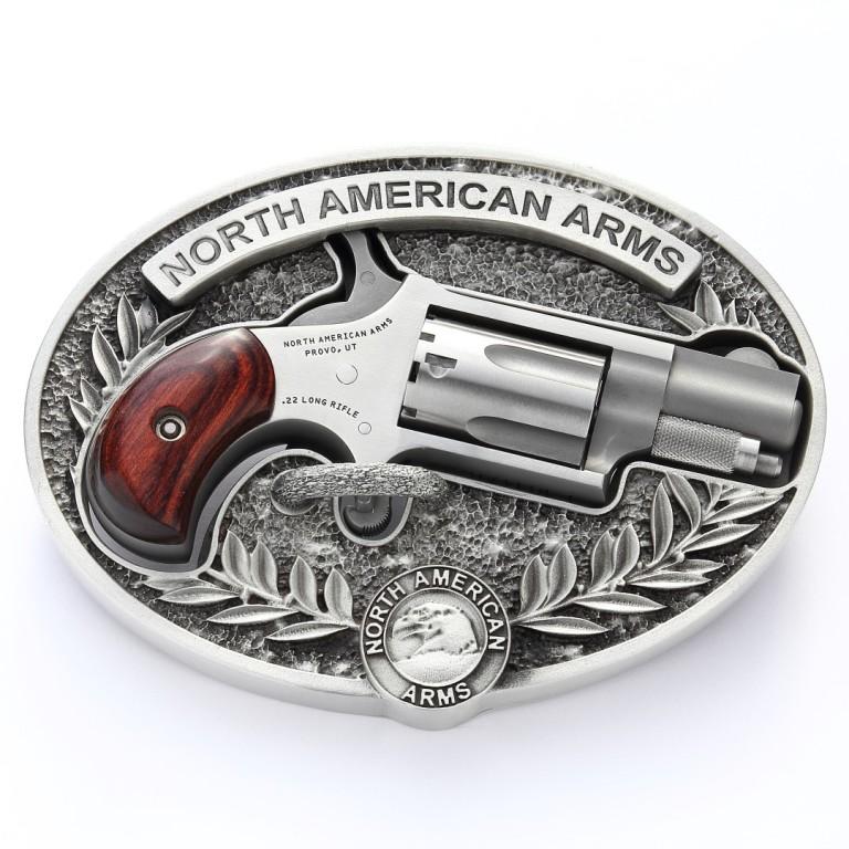NAA 22 Long Rifle Mini-Revolver 1 -1/8in Barrel w/BBO - Oval Enclosed Belt
