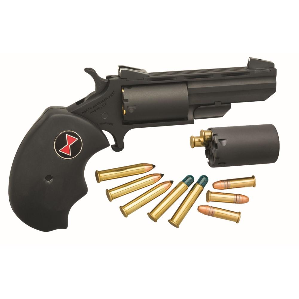 NAA BLACK WIDOW COMBO 22MAG/LR 2 BRL W/PVD COATING