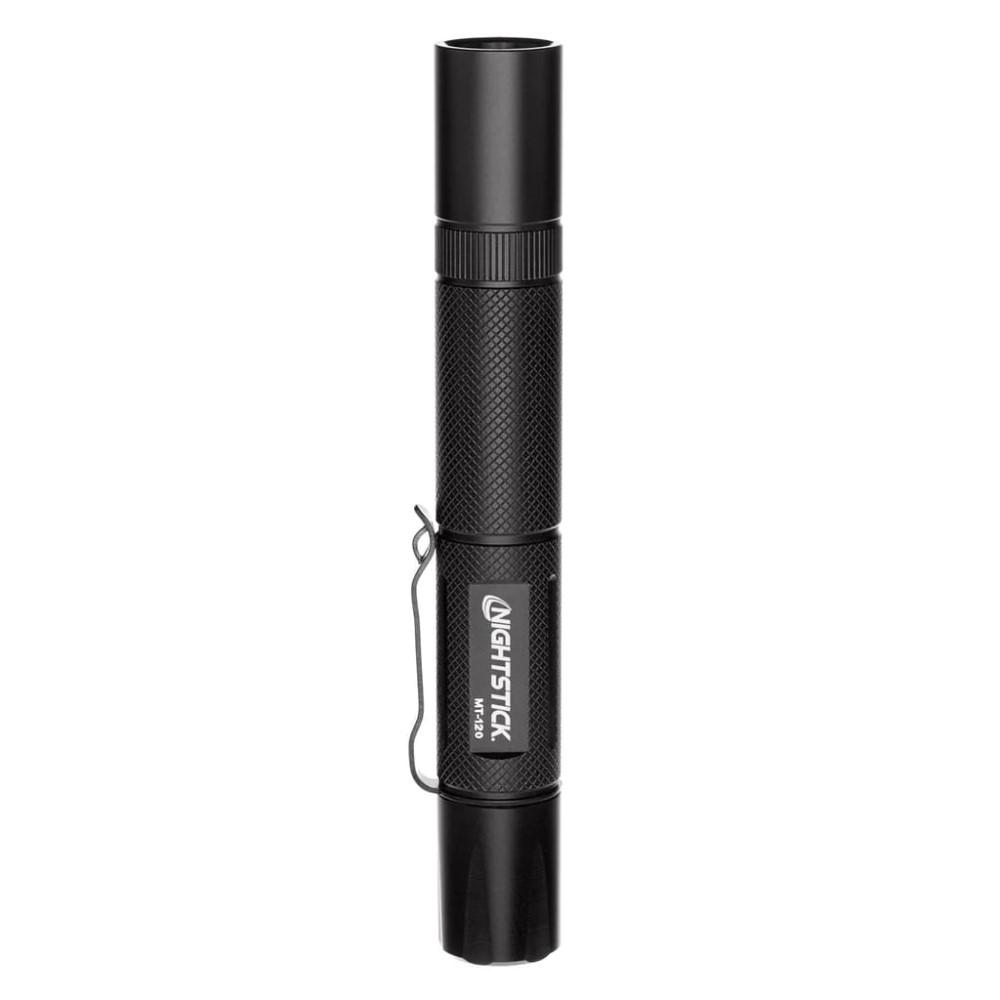 Metal Mini-TAC Flashlight - 2 AA - Black