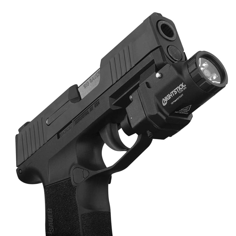 Subcompact Handgun Light, Sig Sauer P365 models - 1 CR123 – Black