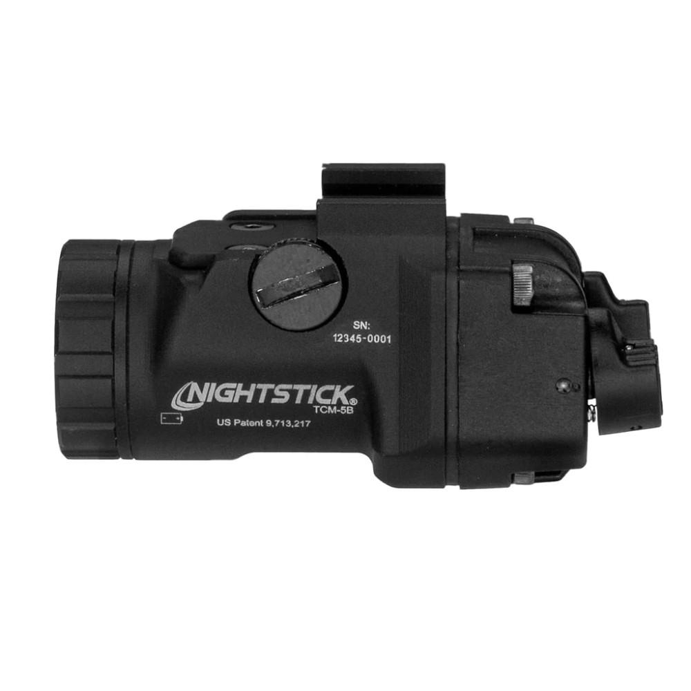 Subcompact Handgun Light, Short/Narrow Rail models - 1 CR123 – Black