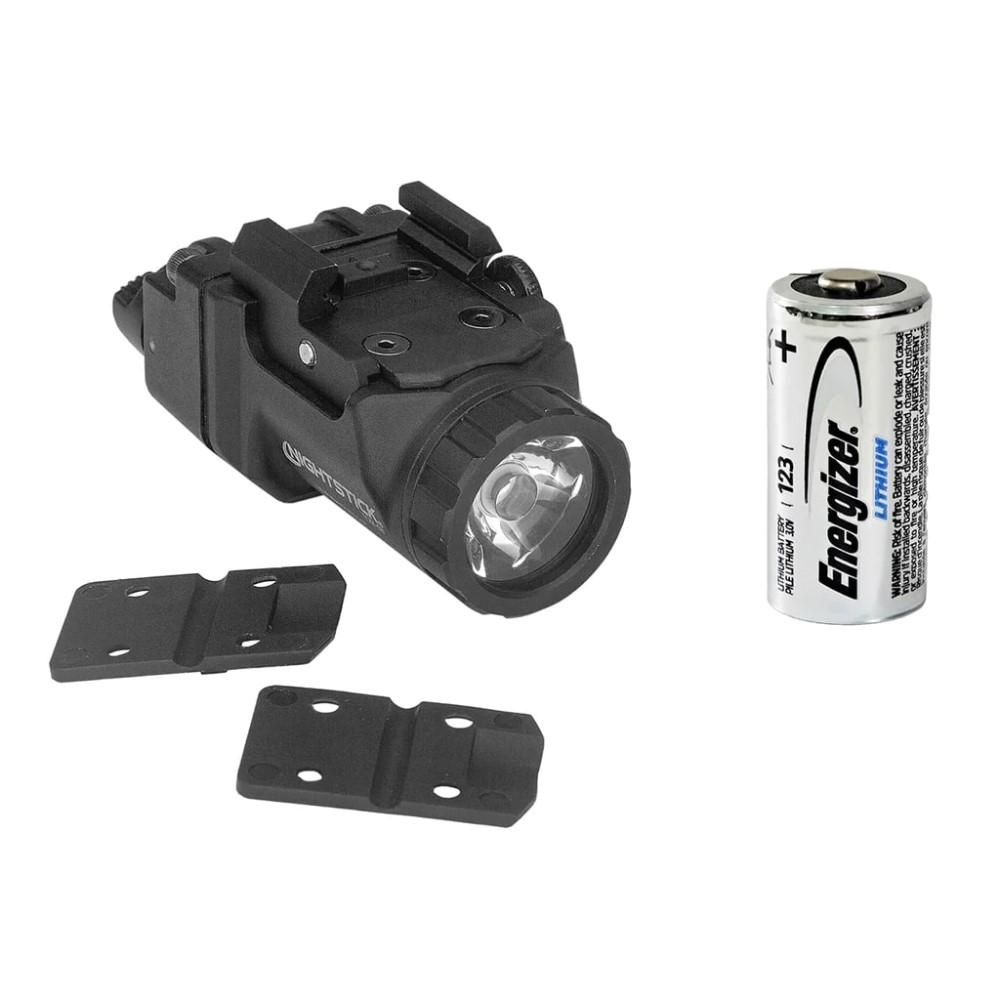Subcompact Handgun Light w/Green Laser, Short/Narrow Rail model 1 CR123 BLK