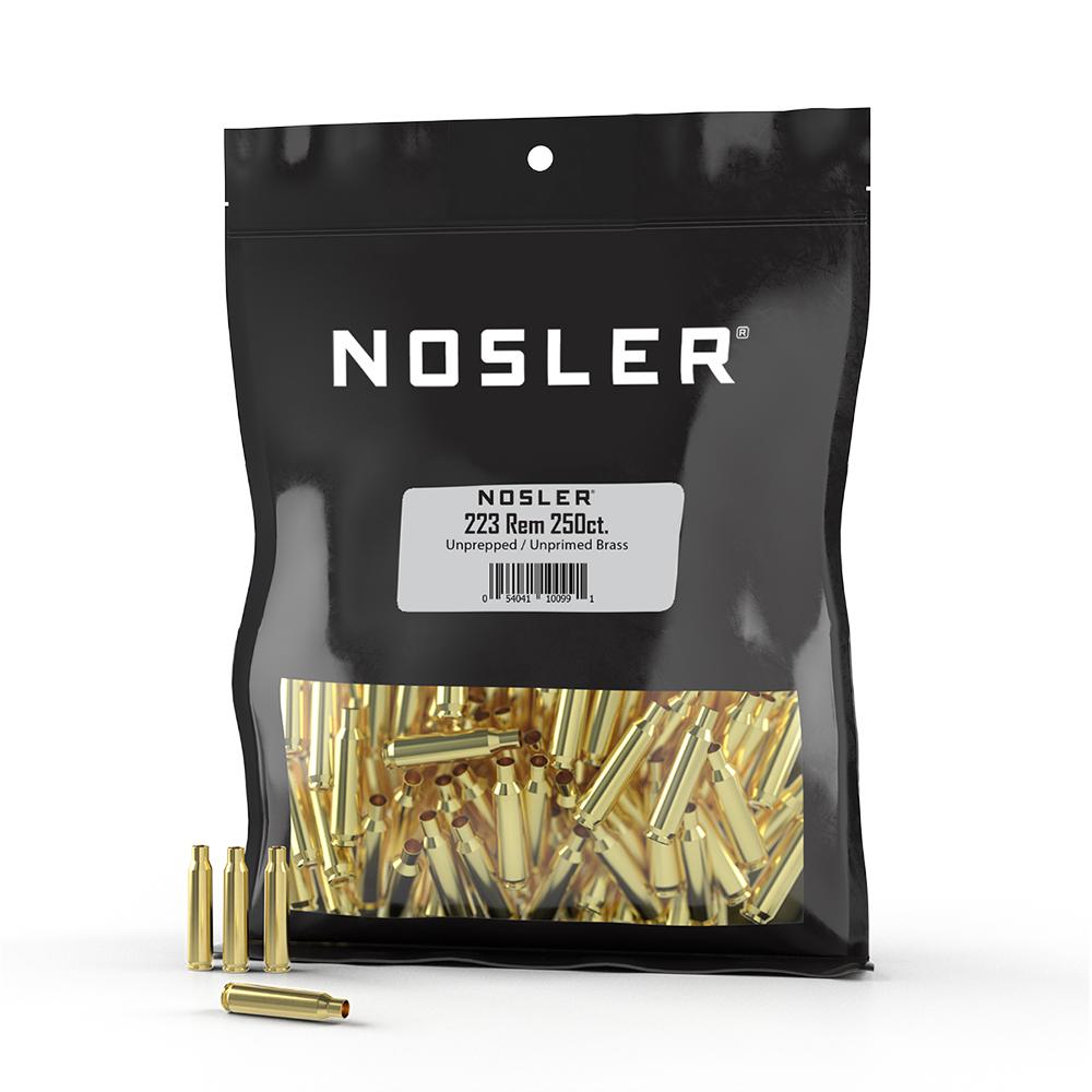 NOSLER BRASS 223 Rem BULK 250/CT