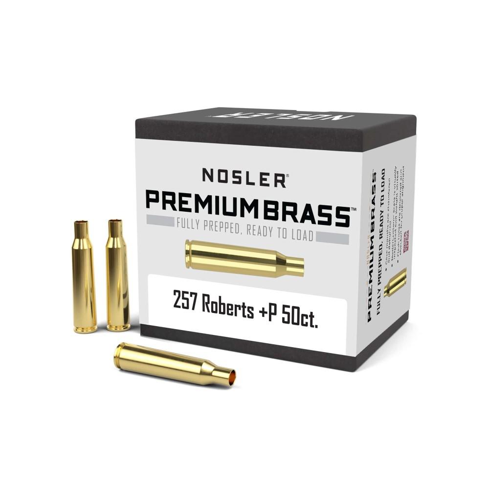 NOSLER BRASS 257 ROBERTS+P 50/BX