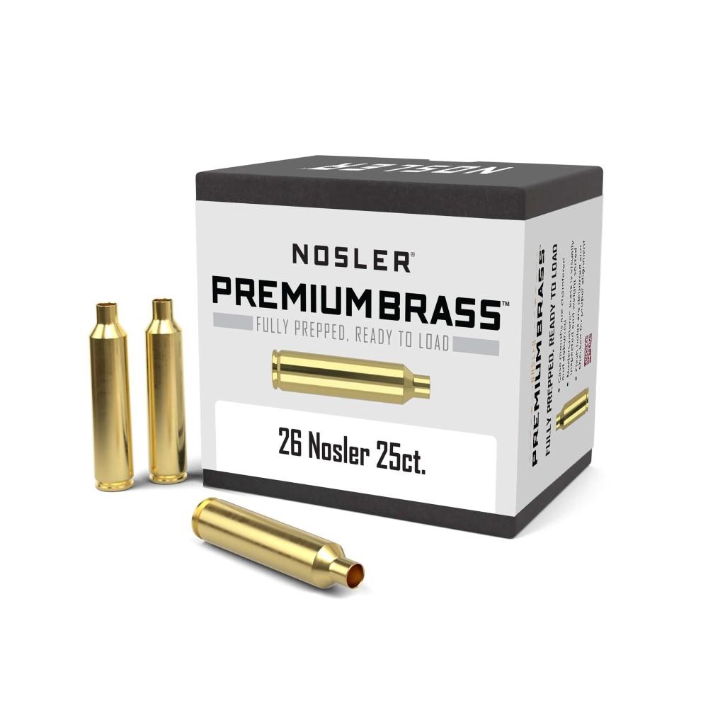 NOSLER BRASS 26 NOSLER 25/COUNT