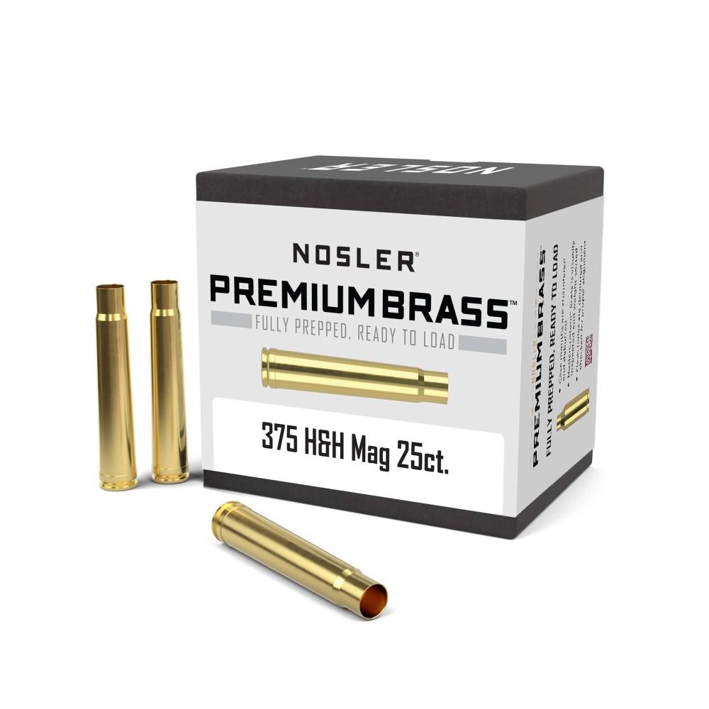 NOSLER BRASS 375 H&H 25/BX