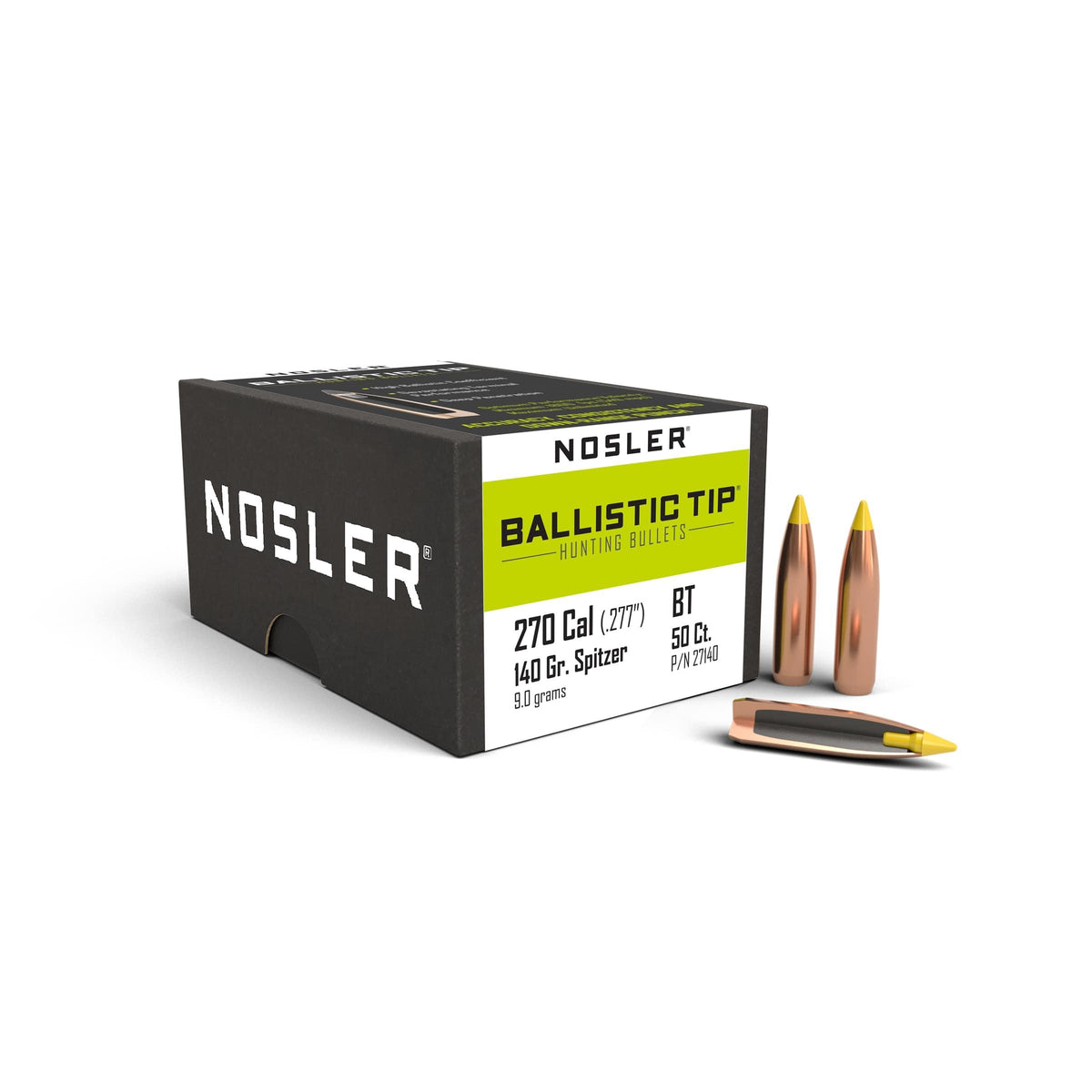 270CAL .277 140GR SBT BTIP H 50*
