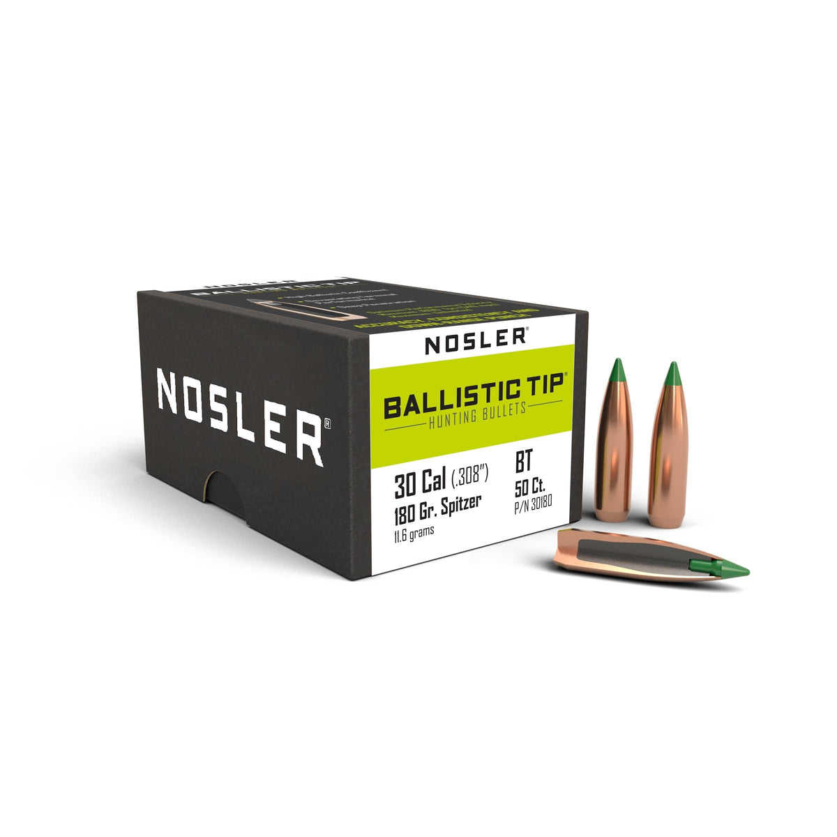 30 CAL .308 180GR SBT BTIP H 50*