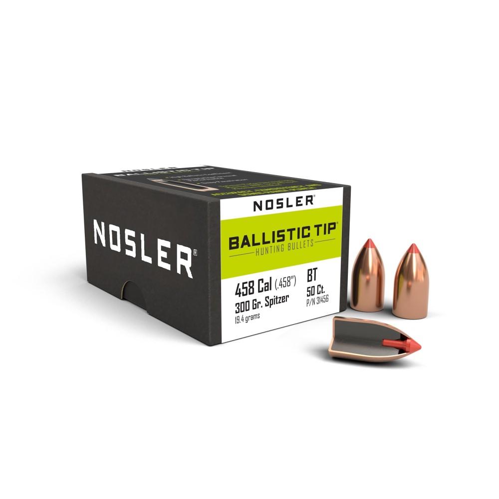 458 Cal 300gr Ballistic Tip Bullet 50ct