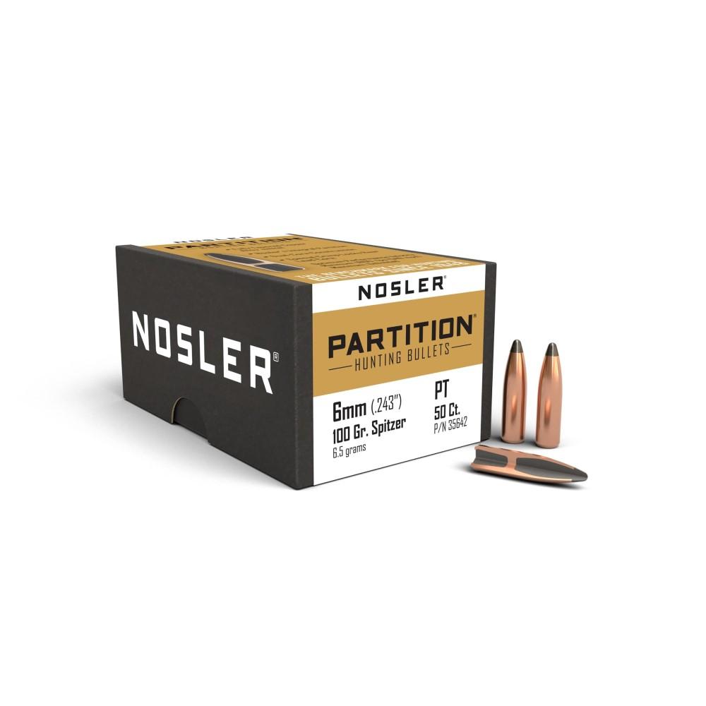 6MM    .243 100GR SPT PAR 50ct