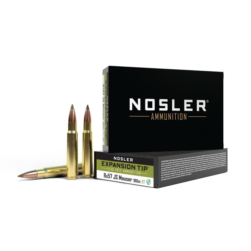 8x57 JS 180gr E-Tip Ammo (20 ct.)