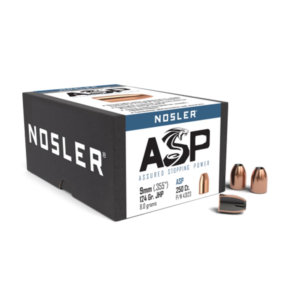 9MM .355 124GR JHP 250ct