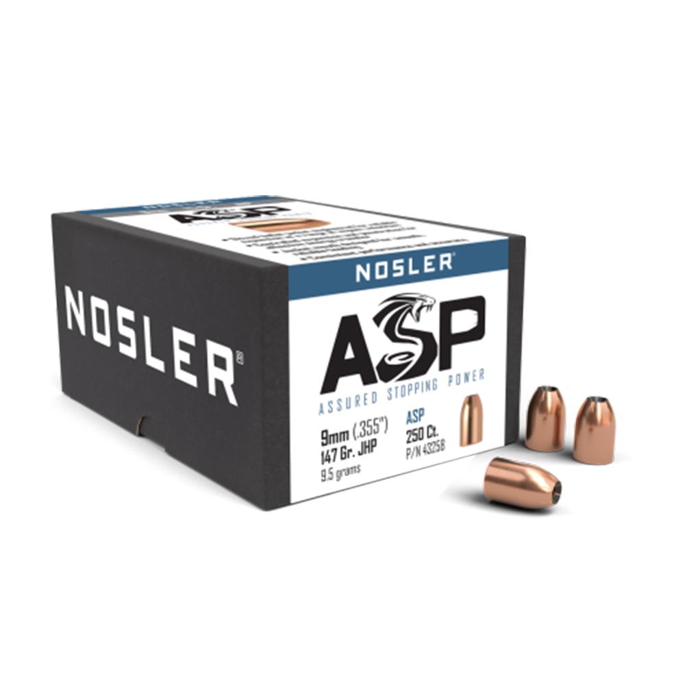 9mm (.355) 147gr JHP 250ct