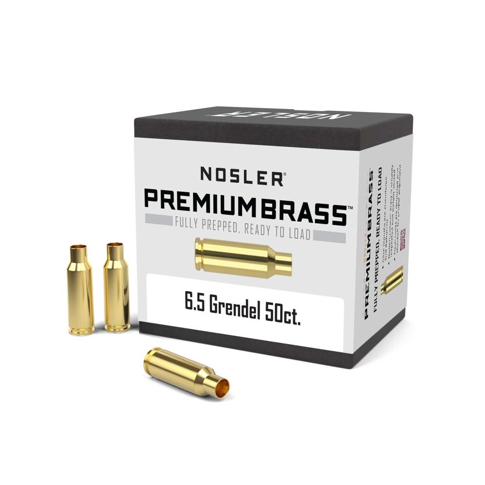 NOSLER BRASS 6.5 GRENDEL 50/CT