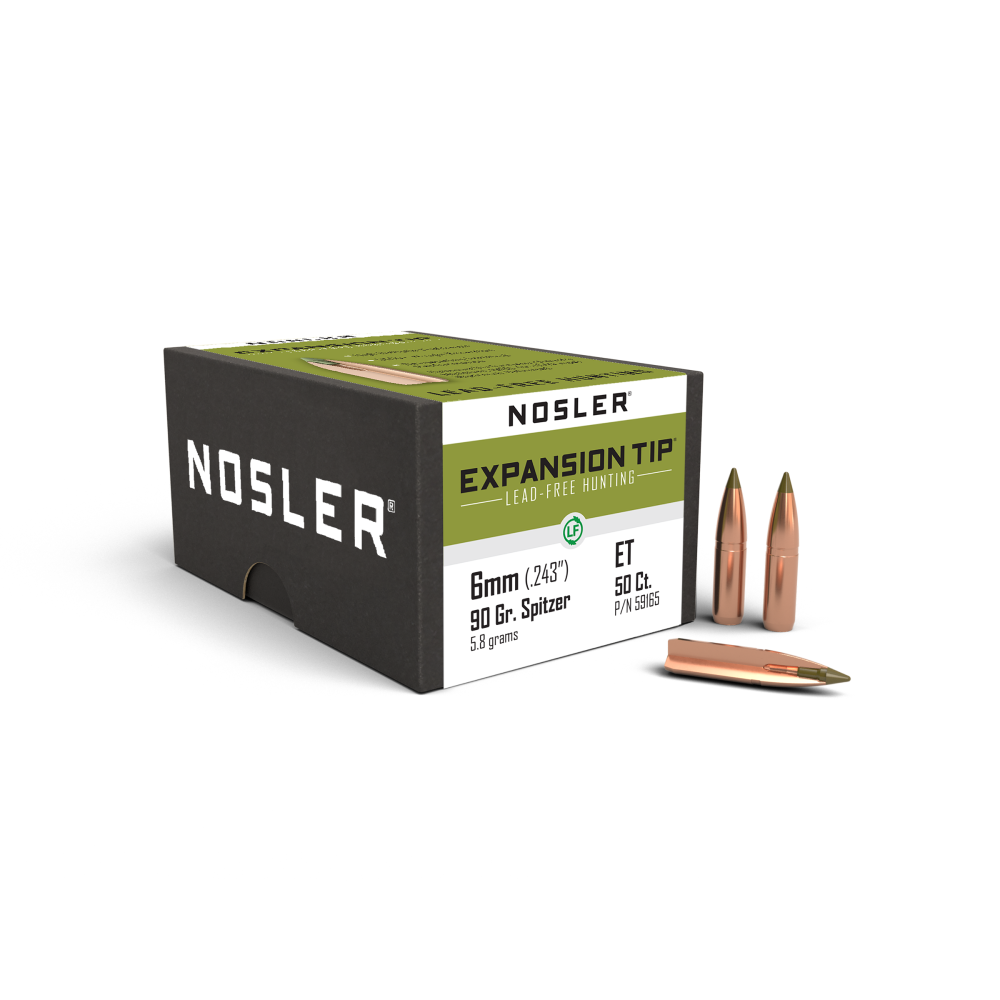 6MM/.243 90GR SPTZ E-TIP 50 BOX