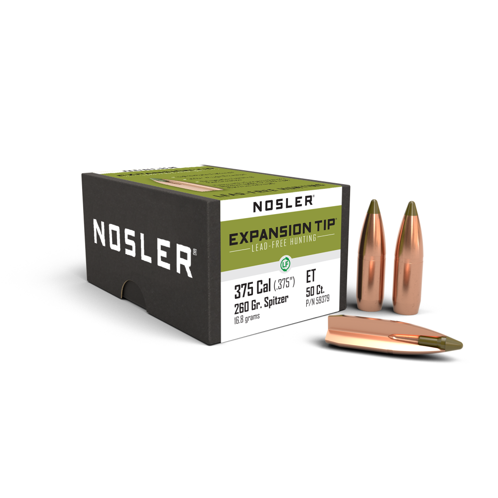 375 Cal 260gr E-Tip Lead Free (50 ct.)