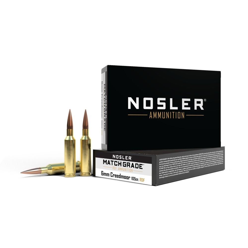 6mm Creedmoor 105gr RDF HPBT Match Grade Ammunition (20 ct.)