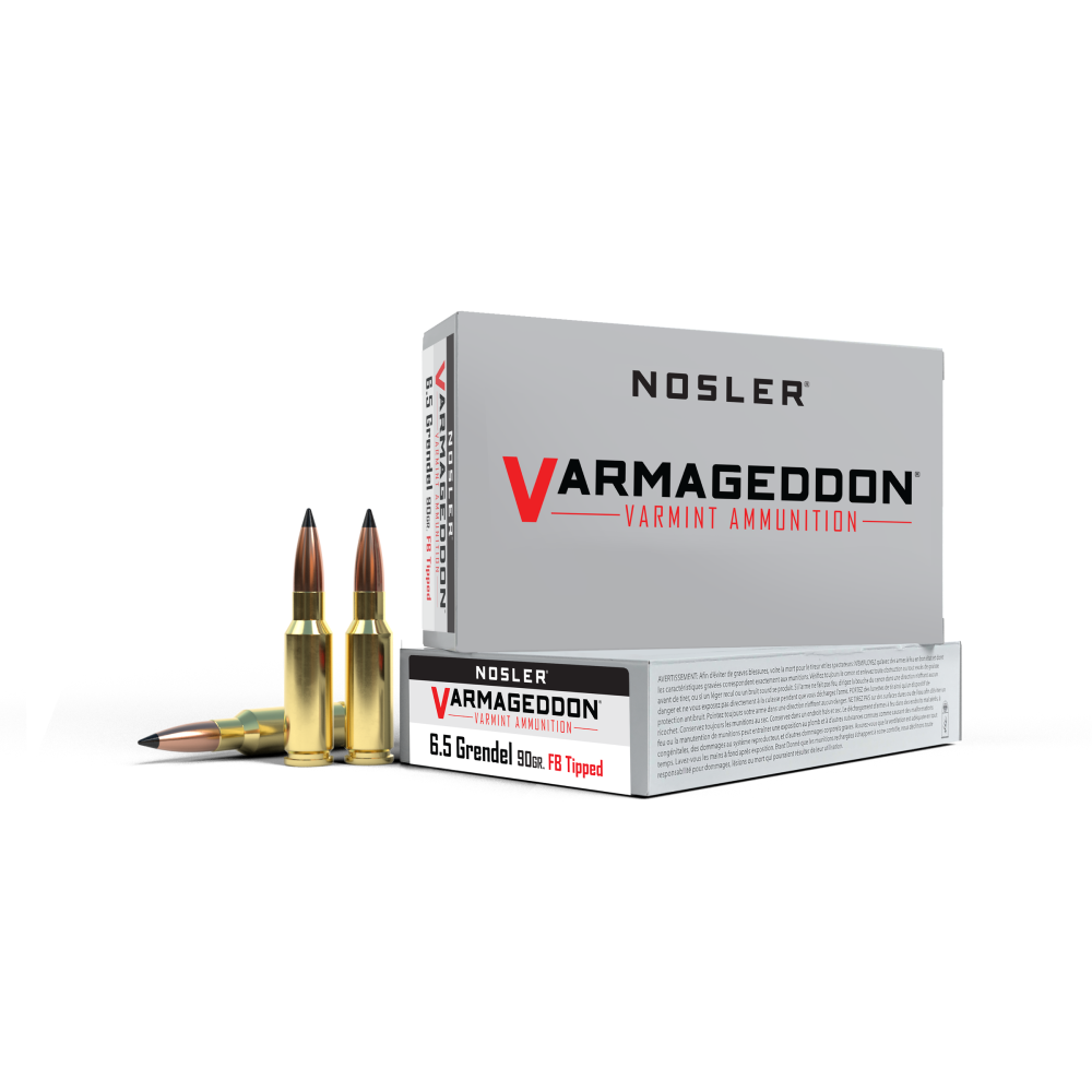 Varmageddon Ammunition 6.5mm Grendel 90gr FB Tipped (20 ct.)