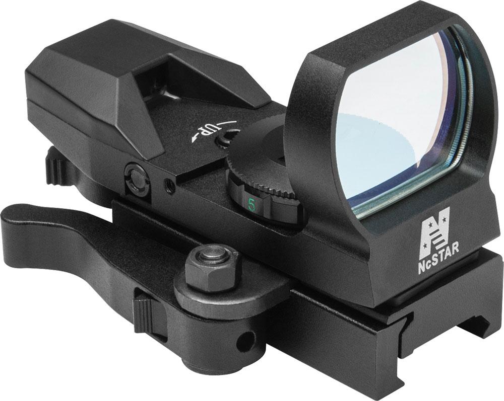 RED REFLEX SIGHT/4 RETICLES/QR MNT/BLK
