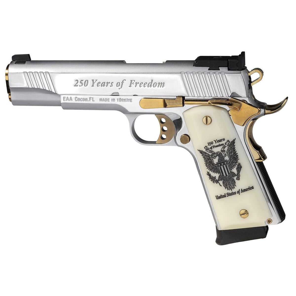 EAA GIRSON MC1911 45ACP 250YR Limited Edition with Case