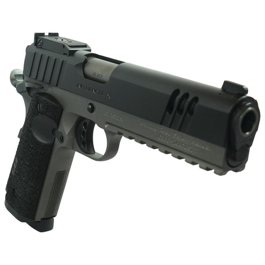 INFLUENCER X MC1911 45 ACP OPTC RDY 5'' BRL AMBI 8+1 2-TONE CERAKOTE