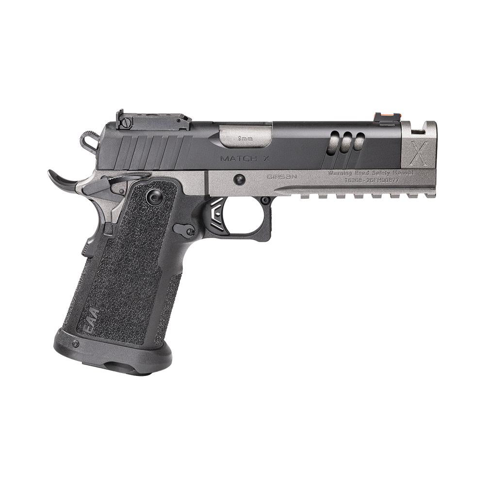 GIRSAN WITNESS2311 MATCH X 9MM 5'' BRL AMBI 17/20 RMSc CUT 2-TONE CERAKOTE