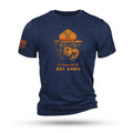 Nine Line 2A Bear Navy Triblend T-Shirt/ Large