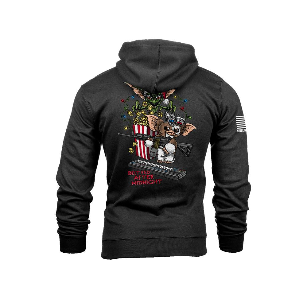 Nine Line Belt Fed Black Hoodie/ Large