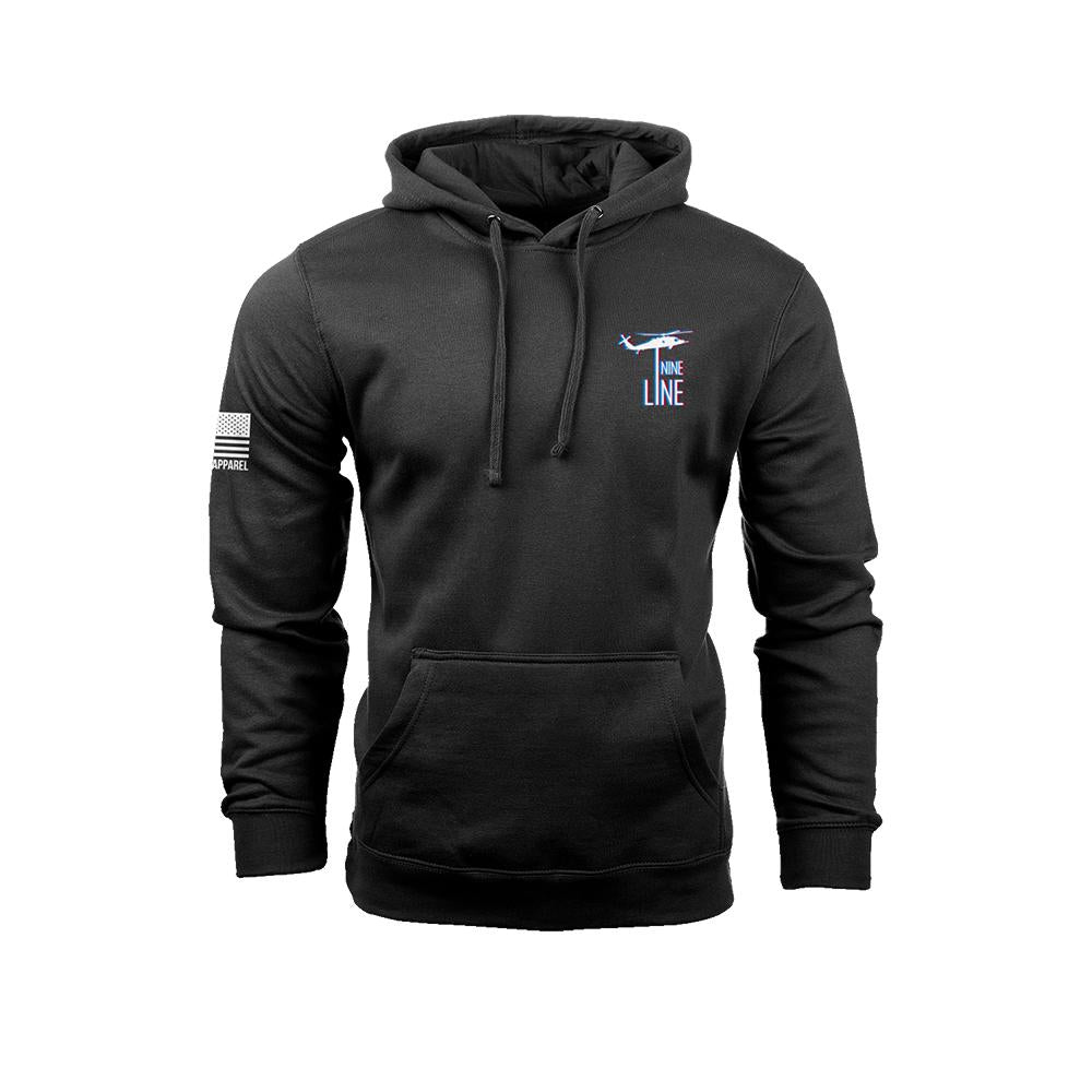 Nine Line Belt Fed Black Hoodie/ Small
