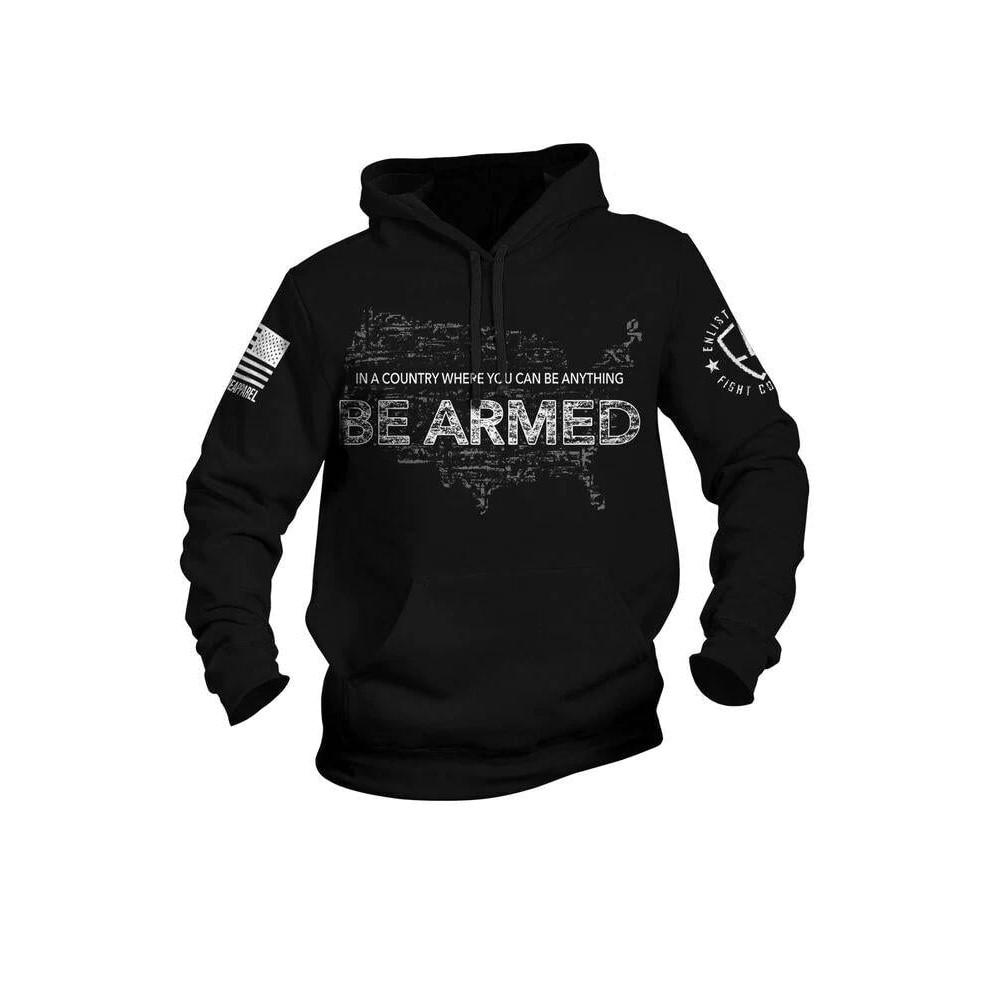 NLA Be Armed Black Hoodie/ Medium