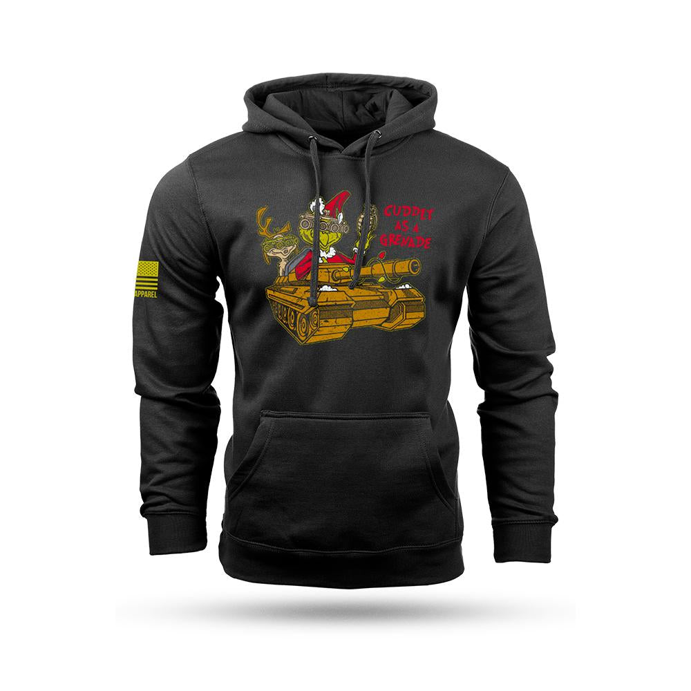 Nine Line Grinch Black Hoodie/ Medium