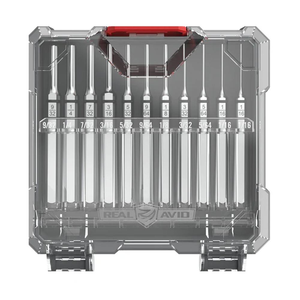 Real Avid Accu-Punch 11-Piece Roll Pin Punch Set