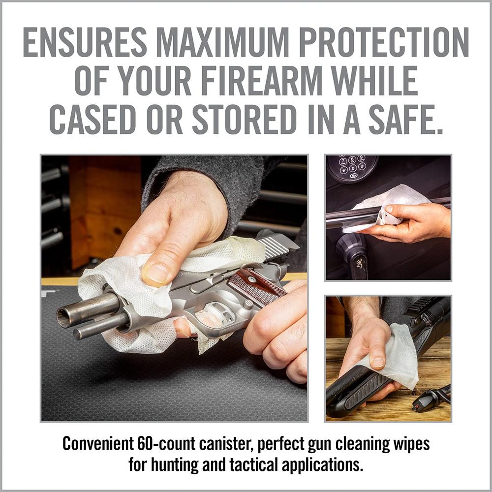Real Avid TRI-MAX CLP Gun Wipes - Canister