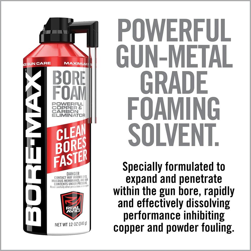 Real Avid Bore-Max Bore Foam - 12oz Aerosol