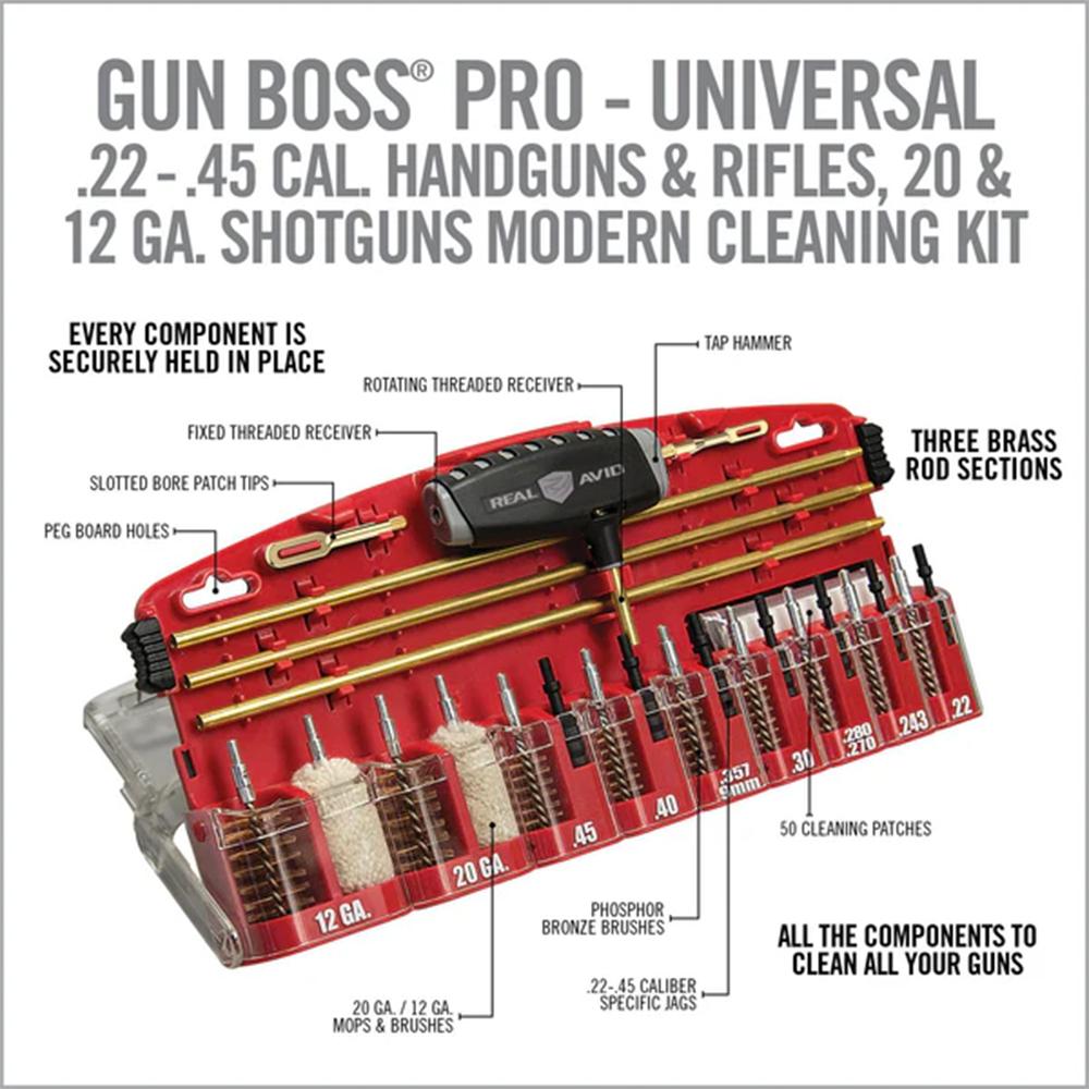 Real Avid Gun Boss Pro - Universal Cleaning Kit