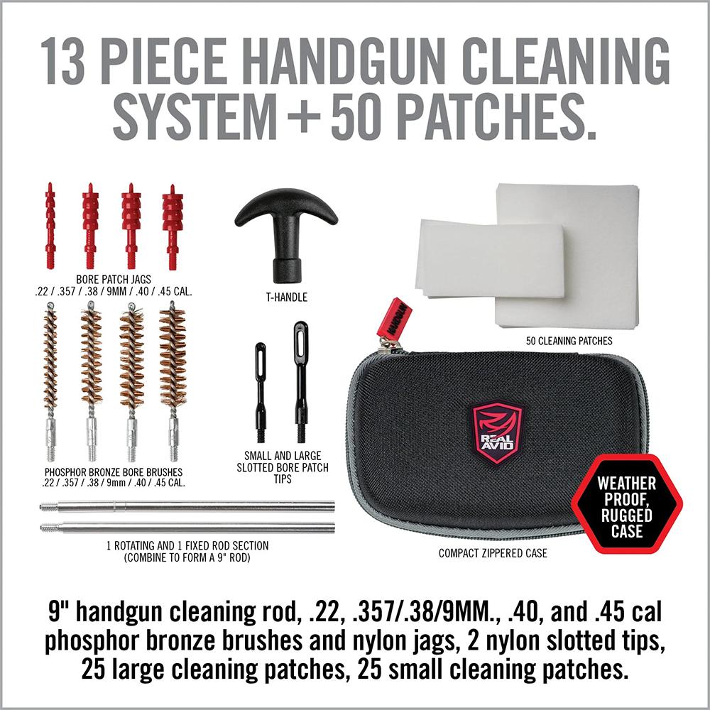 Real Avid Gun Boss - Handgun Cleaning Kit