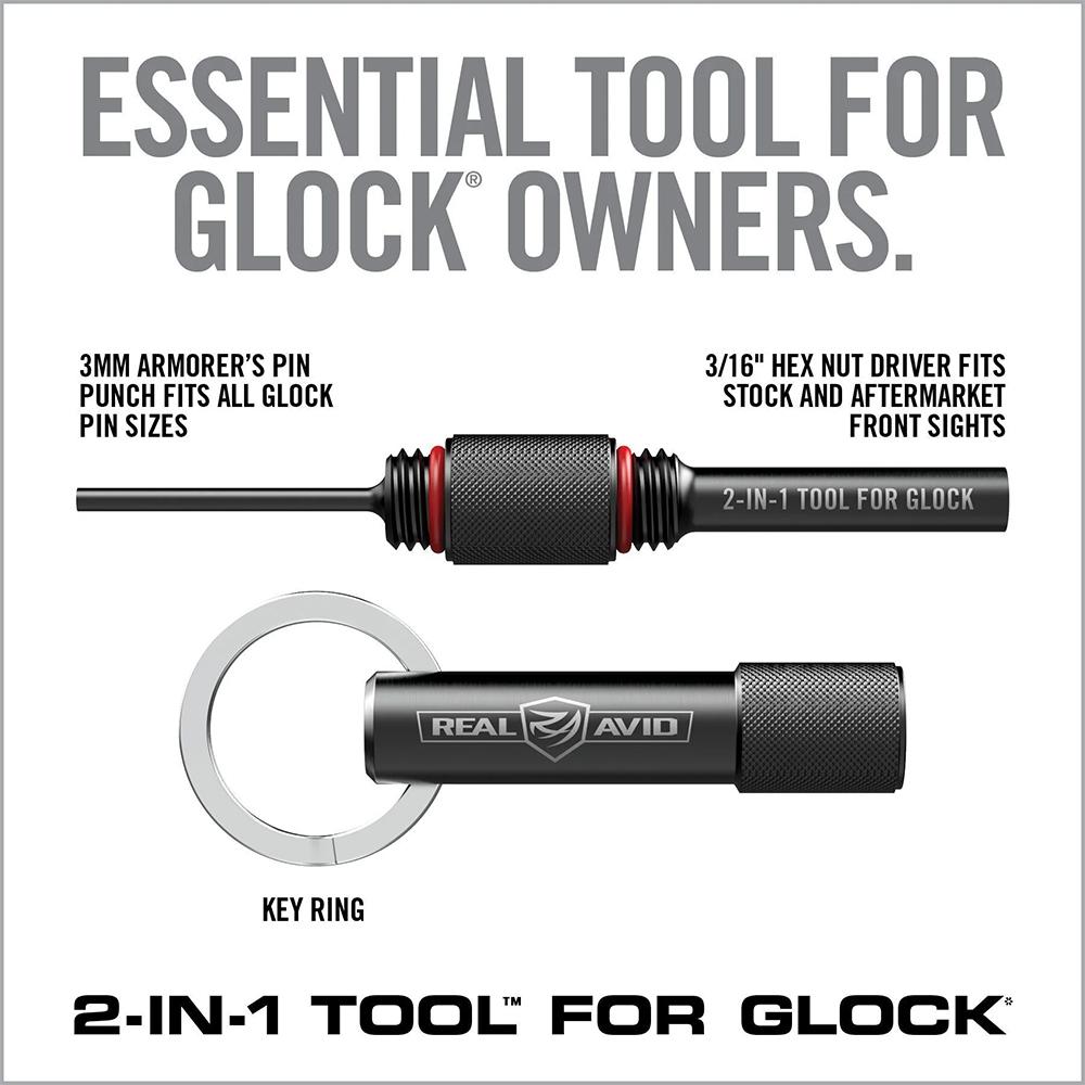 Real Avid 2-in-1 Tool For Glock