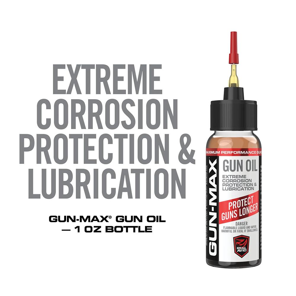 Real Avid Gun-Max Gun Oil - 1 oz Bottle