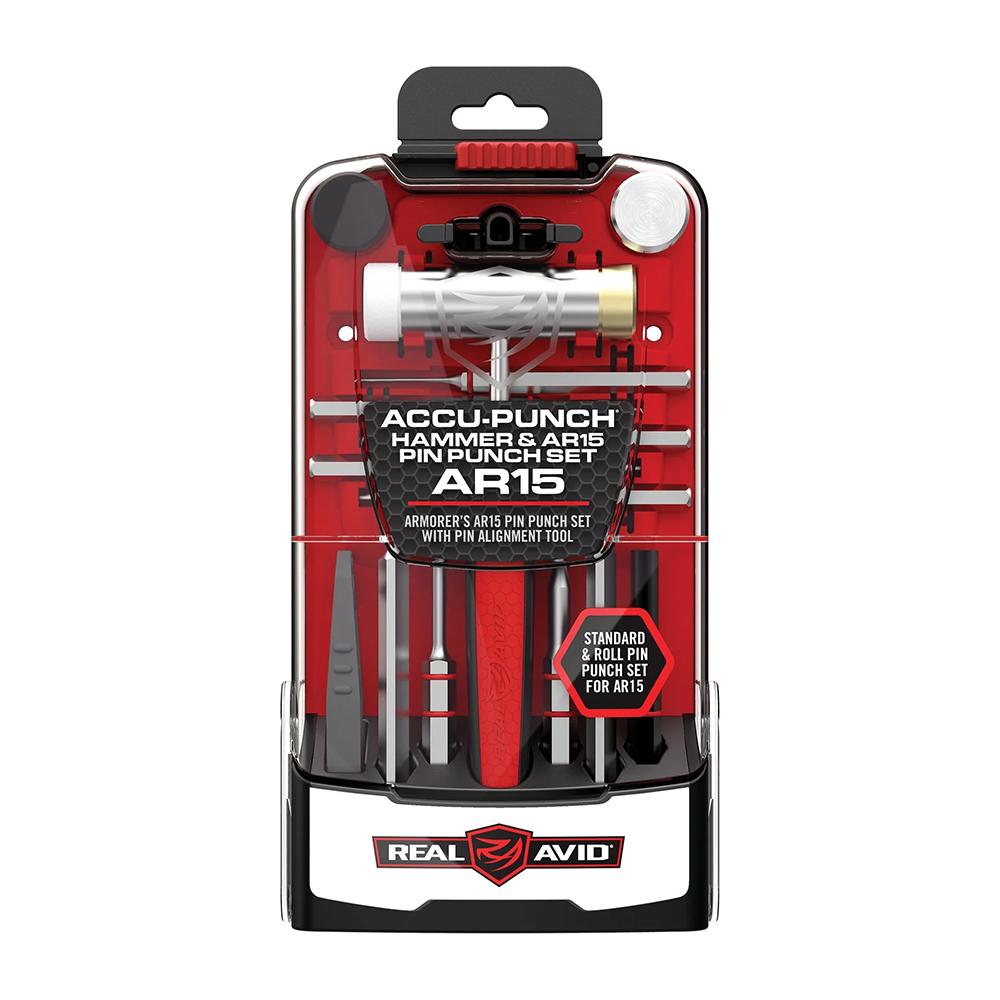 Real Avid Accu-Punch Hammer & AR15 Pin Punch Set