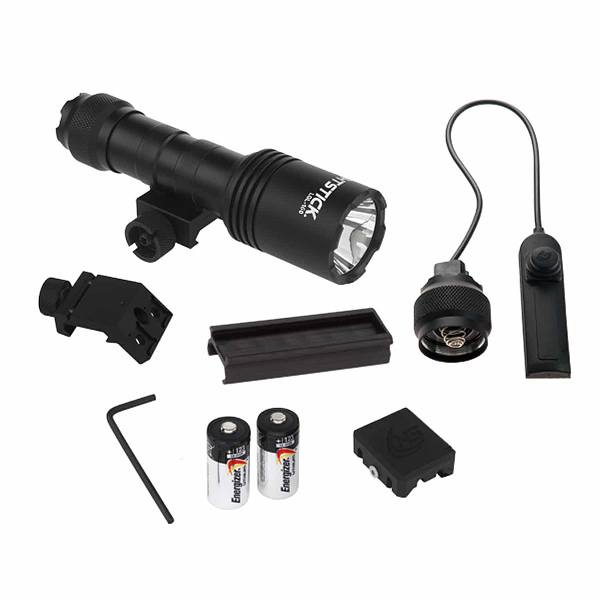 Nightstick LGL-160 Weapon Light Kit - Picatinny Rail Mount - 1100 Lumens