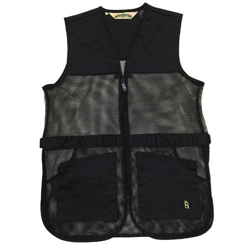 245M DUAL PAD MESH SHOTGUN VEST BL   S