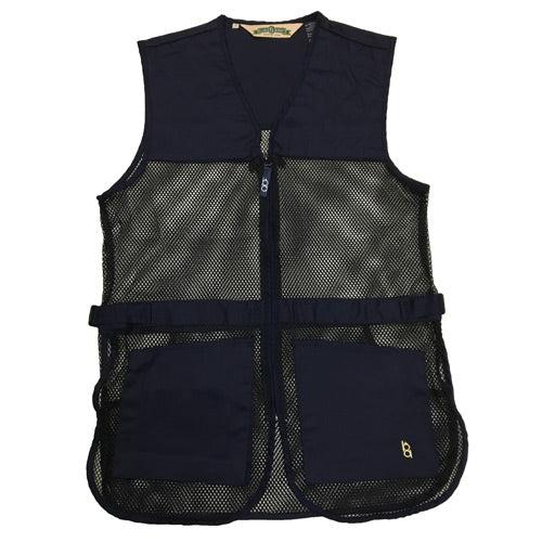 245M DUAL PAD MESH SHOTGUN VEST NAVY   L