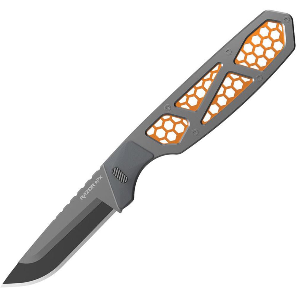 Outdoor Edge 3.0'' Razor Apx Knife Removable Blade Pod W/ Saw Storage