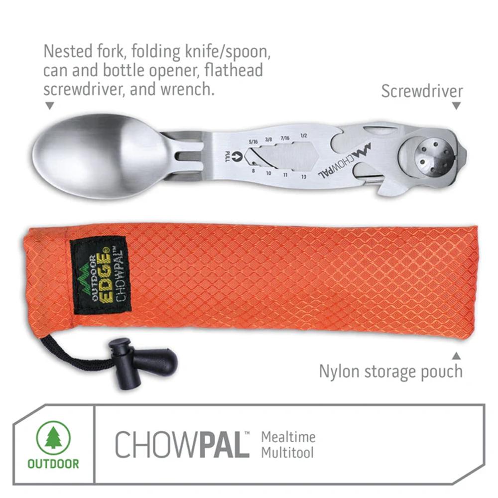 Outdoor Edge Chowpal  Mealtime Nesting Multitool