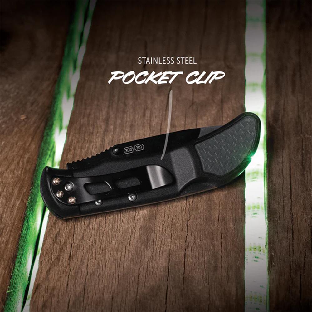 Outdoor Edge 3.0'' Razor-Edc Lite Knf Orng 4 Stainless Drop Point Blades