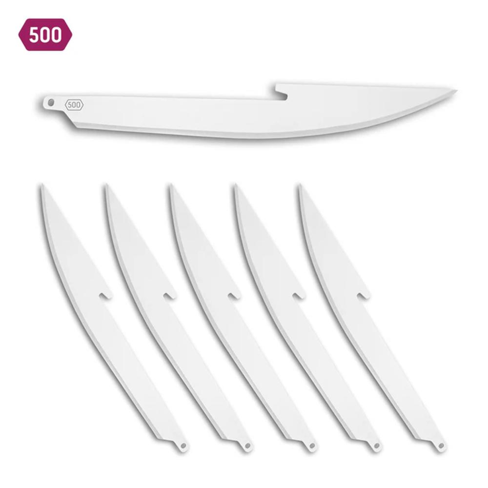 Outdoor Edge 5.0? Bone/Fillet Blade Pack  Stainless  6 Blades