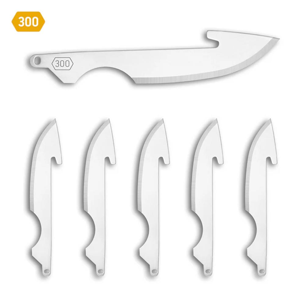 Outdoor Edge 3.0'' Caping Blade Pack  Stainless 6 Blades