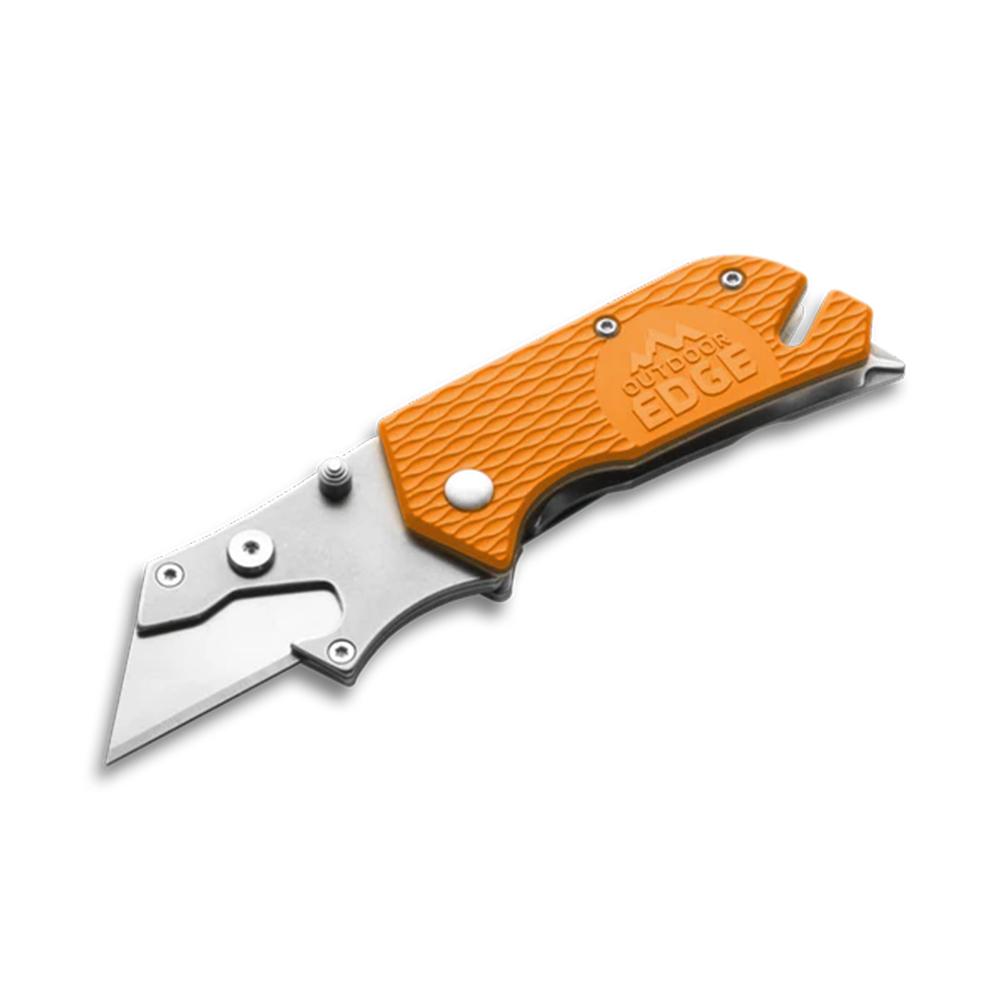 Outdoor Edge Utilipro Utility Knife  Orange